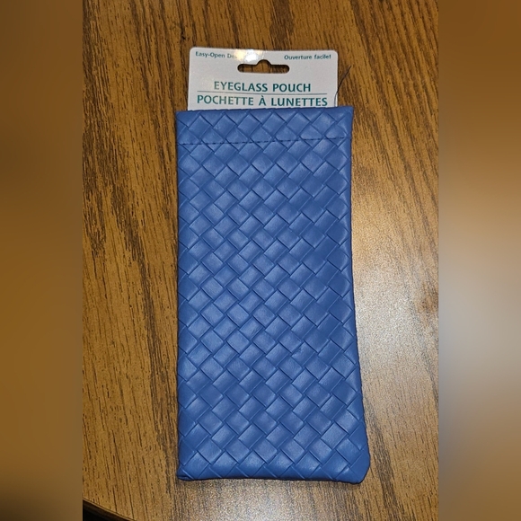 Faux Leather Easy Open design Sunglasses/Glasses Pouch BNIB - Picture 2 of 5